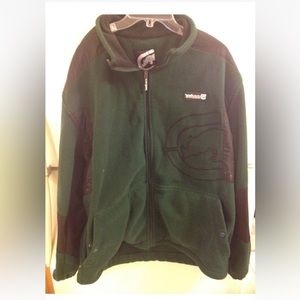 Ecko Unltd zip up jacket size XL green